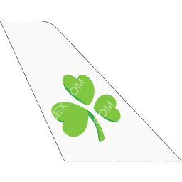 Aer Lingus (U.K.) Tail logo (dark)