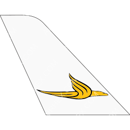 Aeropostal Tail logo (dark)