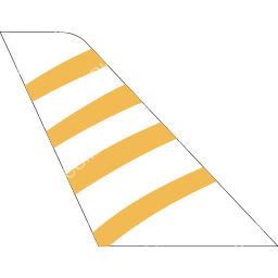 AeroVIP (Uruguay) Tail logo (dark)