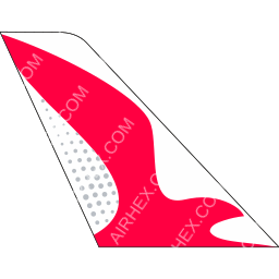 Air Arabia Tail logo (dark)