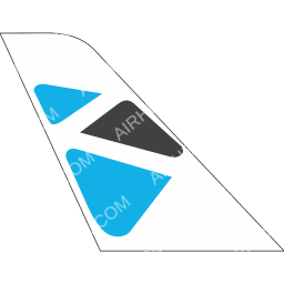Air Botswana Tail logo (dark)