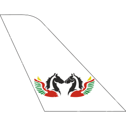 Air Burkina Tail logo (dark)
