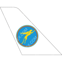 Air Congo Tail logo (dark)