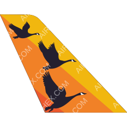 Air Creebec Tail logo (dark)