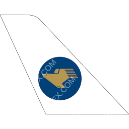 Air Eagle Tail logo (dark)