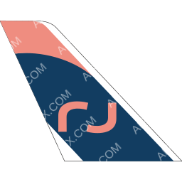 Air Japan Tail logo (dark)