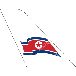 Air Koryo Tail logo (dark)