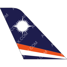 Air Marshall Islands Tail logo (dark)
