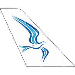 Air Mediterranean Tail logo (dark)