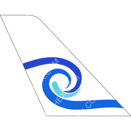 Air Moana Tail logo (dark)