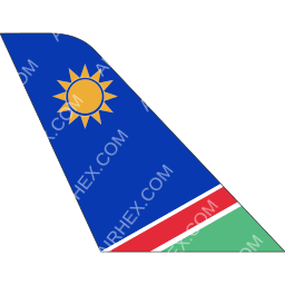 Air Namibia Tail logo (dark)