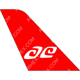 Air Tahiti Tail logo (dark)