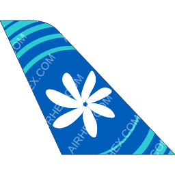 Air Tahiti Nui Tail logo (dark)