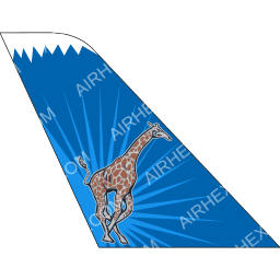 Air Tanzania Tail logo (dark)