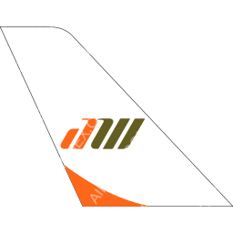 Air Wisconsin Tail logo (dark)