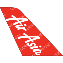 AirAsia X Tail logo (dark)