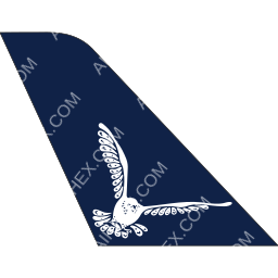 Aklak Air Tail logo (dark)