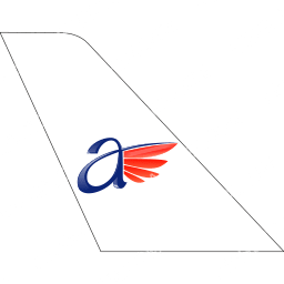 Alexandria Airlines Tail logo (dark)