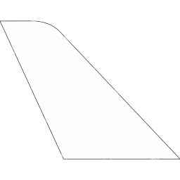 Amelia International Tail logo (dark)