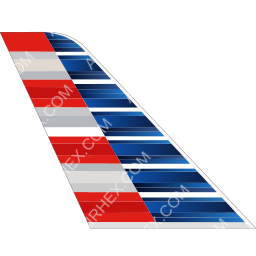 American Airlines Tail logo (dark)