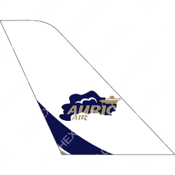 Auric Air Tail logo (dark)