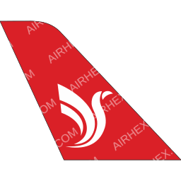 Bakhtar Afghan Airline Tail logo (dark)