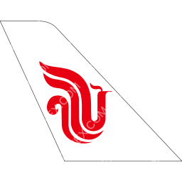 Beijing Airlines Tail logo (dark)