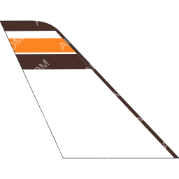 Bering Air Tail logo (dark)