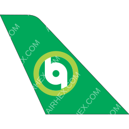 Binani Air Tail logo (dark)