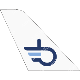 Blue Islands Tail logo (dark)