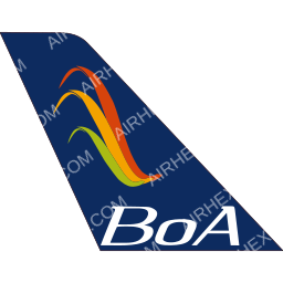 BOA Boliviana de Aviación Tail logo (dark)