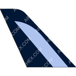 Breeze Airways Tail logo (dark)