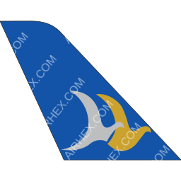 Buddha Air Tail logo (dark)