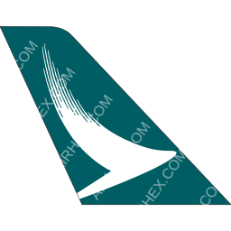 Cathay Pacific Tail logo (dark)