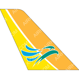 Cebu Pacific Tail logo (dark)