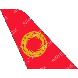 Chengdu Airlines Tail logo (dark)
