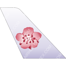 China Airlines Tail logo (dark)