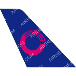 China United Airlines Tail logo (dark)