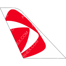 CSA Czech Airlines Tail logo (dark)