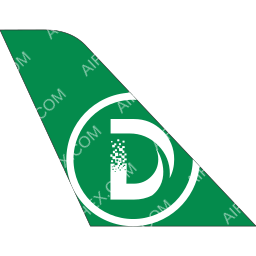 Daallo Airlines (Somalia) Tail logo (dark)