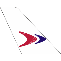 Dana Air Tail logo (dark)