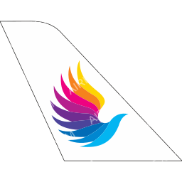 Donghai Airlines Tail logo (dark)