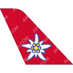 Edelweiss Air Tail logo (dark)