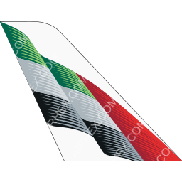 Emirates Tail logo (dark)