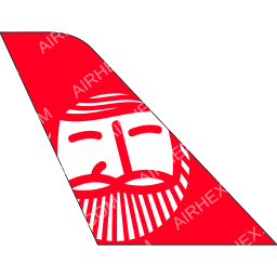 Ernest Airlines Tail logo (dark)