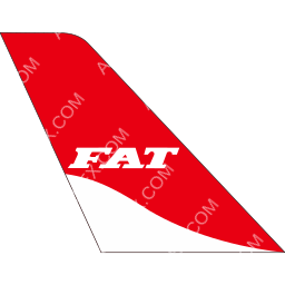FAT Far Eastern Air Transport Tail logo (dark)