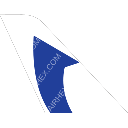 Fly One Tail logo (dark)