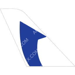 Fly One (Romania) Tail logo (dark)