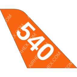 Fly540 Tail logo (dark)