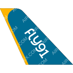 Fly91 Tail logo (dark)